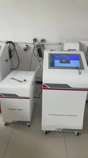 ISO 1167 Plastic Pipe Hydrostatic Pressure Burst Tester/PVC PE Pipe Pressure Burst Testing Machine