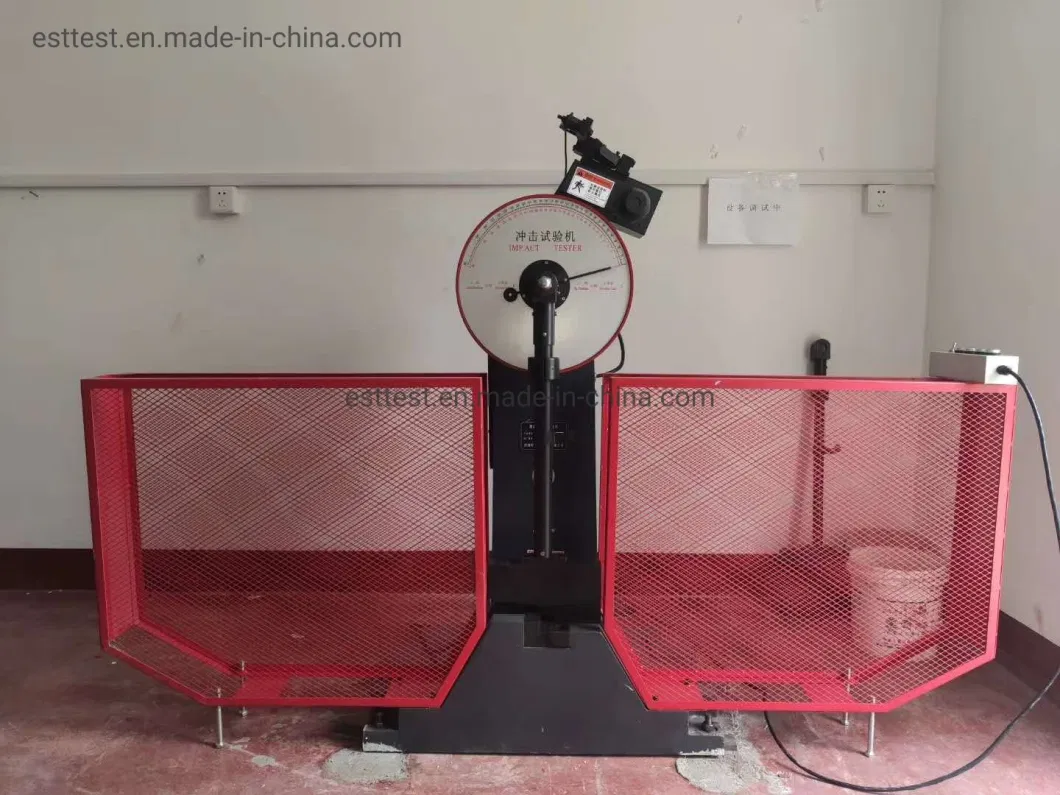 Cheap Price 150j 300j Dial Display Metal Material Charpy Pendulum Impact Strength Tester