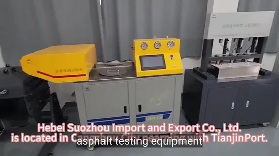 Precision Asphalt Testing Equipment Asphalt and Mineral Aggregate ...