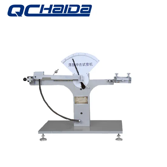 Plastic and Film Pendulum Falling Drop Dart Impact Tester 