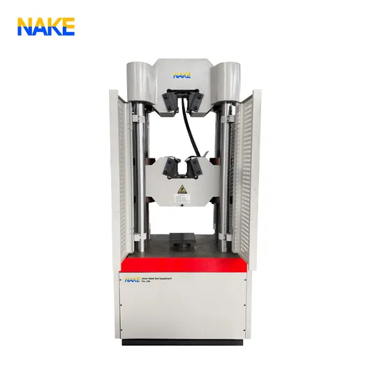 Electronic Universal Pressure Testing Machine for Steel Rubber Tensile Strength Yield Strength 