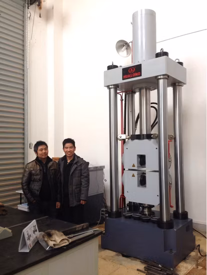 2000kn 200ton Computer Control Hydraulic Servo Universal Tensile Compression Bending Testing Machine