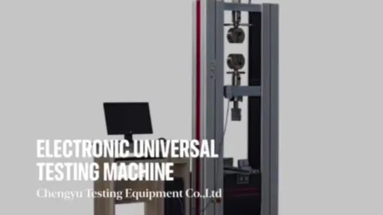100kN Electronic Servo Computer Control Universal Tensile Tension Torison Compression Bending Strength Test Testing Machine for Plastic Rubber Fabric Material 