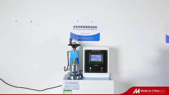 Digital High Pressure Automatic Bursting Strength Testing Machine 