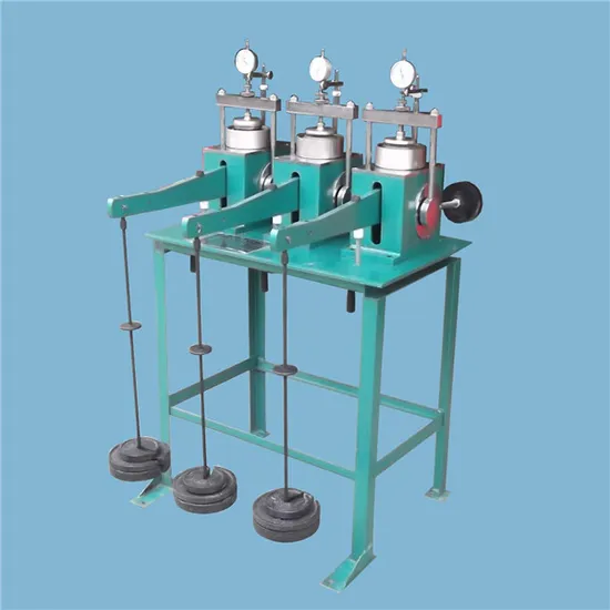 Automatic Collection Soil Oedometer High Pressure Triplex Consolidation Testing Machine 