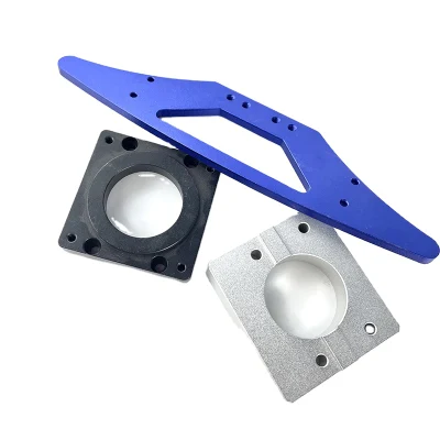 High Quality OEM Custom Parts Anodized Metal Milling Turning Lathe Part Accessories