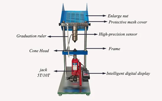 Digital Display Point Load Test Machine for Reliable Rock Material Testing 