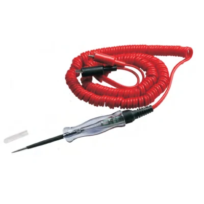 Heavy Duty Automotive Circuit Tester with Extended Spring Test Leads Sharp Piercing